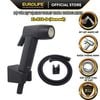 Bộ xịt vệ sinh 2 chế độ chảy, khóa thông minh Eurolife EL-X14 ( 2 màu lựa chọn : Đen mờ và mạ Crôm)