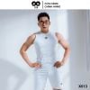 Áo Sát Nách Tanktop Body Nam Thể Thao Sọc Gân - X013