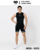 Quần Short Thun Nam Sọc L Ngắn Ôm Ngang Đùi - X9 Sportswear - X033