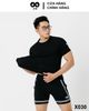 Áo Thun Nam Sọc Gân To Ngắn Tay Cổ Tròn - X9 Sportswear - X030