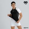 Áo Ngắn Tay Ráp Lăng Phối Màu - X9 Sportswear - X044