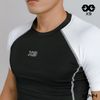 Áo Ngắn Tay Ráp Lăng Phối Màu - X9 Sportswear - X044