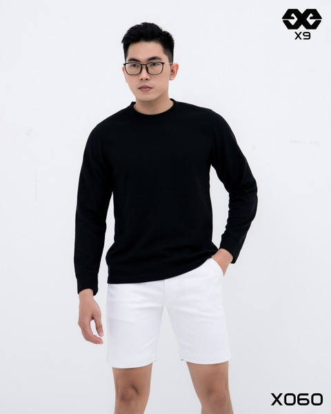 Áo Thun Dài Tay Nam Basic K003 - X060 - X9 Sportswear