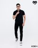 Quần jeans đen rách gối dài ôm slimfit K007 - X064 - X9 Sportswear