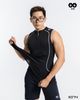 Áo Ba Lỗ Tanktop Nam Khoá Kéo Thể Thao Tập Gym X9 - X074