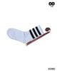  Vớ / Tất 3 Sọc Trắng Đen Cổ Dài 17cm - Thương Hiệu X9 - X090 