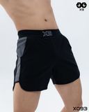  Quần Short Thun Nam Thể Thao Ngắn 5 inch Phối Màu 2 Bên - X9 Sportswear - X093 