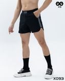  Quần Short Thun Nam Thể Thao Ngắn 5 inch Phối Màu 2 Bên - X9 Sportswear - X093 