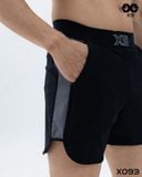  Quần Short Thun Nam Thể Thao Ngắn 5 inch Phối Màu 2 Bên - X9 Sportswear - X093 
