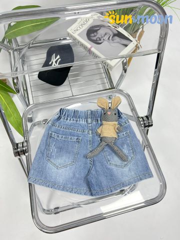  Quần short jean giả váy -Gái NK2-33 