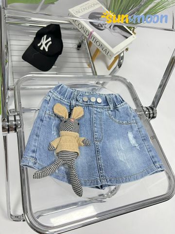  Quần short jean giả váy -Gái NK2-33 