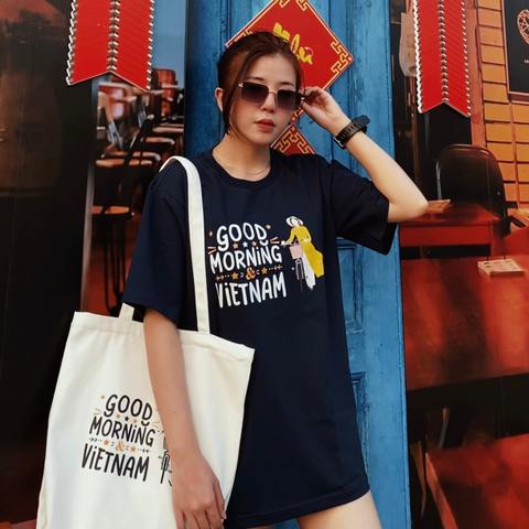  Túi Canvas in hình cô gái 