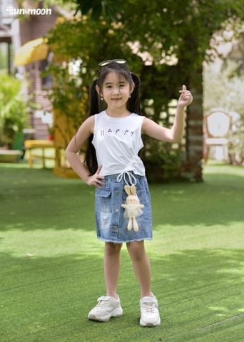  Chân váy jean – bé gái D1/6 