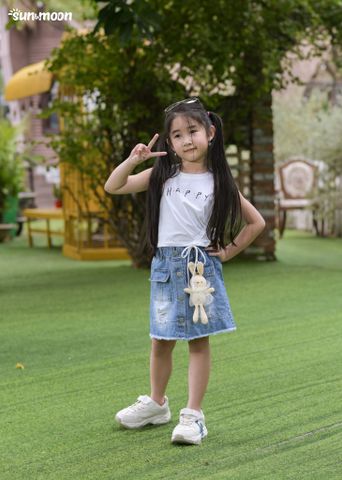  Chân váy jean – bé gái D1/6 