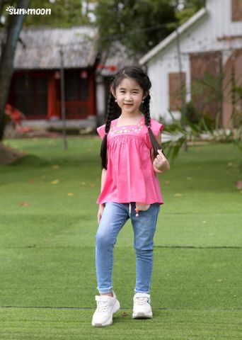  Quần jean dài lai tua co giãn D1/4 