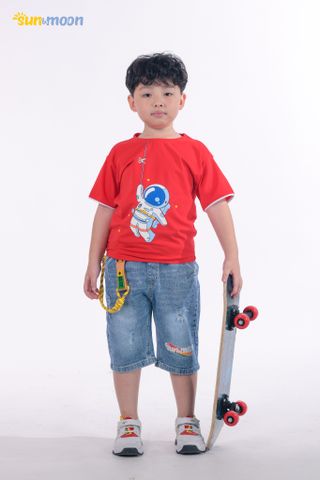  Áo thun bé trai TN phi hành gia 