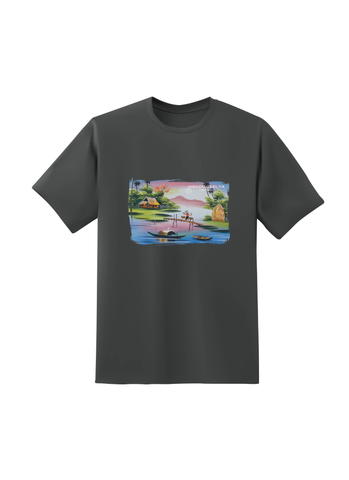  T-shirt Unisex / Áo thun in Mekong Evening - Mekong 22 