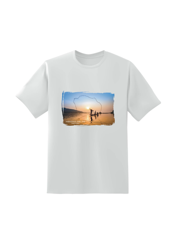  T-shirt Unisex / Áo thun in Mekong net fishing - Mekong 24 