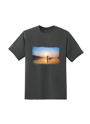 T-shirt Unisex / Áo thun in Mekong net fishing - Mekong 24 