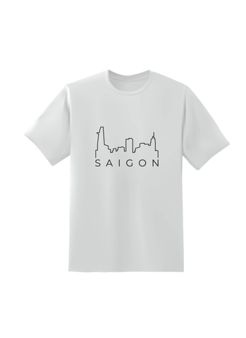  T-shirt Unisex / Áo thun in SaiGon B&W - SG 05 