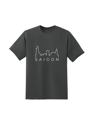  T-shirt Unisex / Áo thun in SaiGon B&W - SG 05 