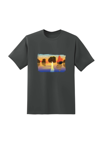  T-shirt Unisex / Áo thun in Ha Long Sunset - HaLong 01 
