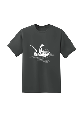  T-shirt Unisex / Áo thun in Sailing Lady 1 - Mekong 06 