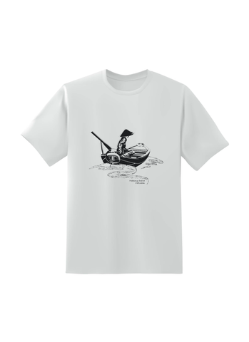  T-shirt Unisex / Áo thun in Sailing Lady 1 - Mekong 06 