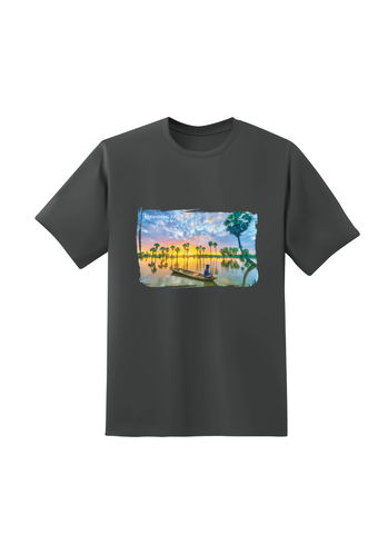  T-shirt Unisex / Áo thun in  Mekong Vietnam Sight 1 - Mekong 23 