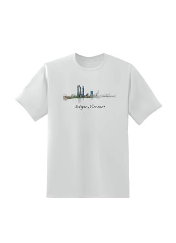  T-shirt Unisex / Áo thun in Đời Sống Sài Gòn 01 