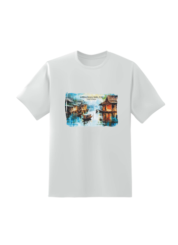  T-shirt Unisex / Áo thun in Mekong Night Vibe - Mekong 10 