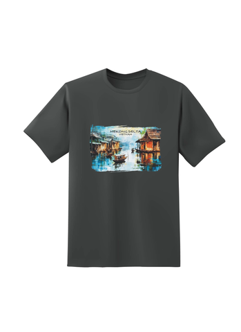  T-shirt Unisex / Áo thun in Mekong Night Vibe - Mekong 10 