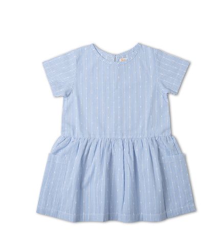  Đầm sọc 2 túi hông 