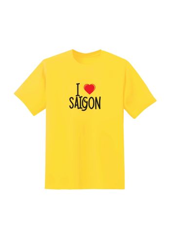  T-shirt Unisex / Áo thun in I LOVE SAIGON - 02 