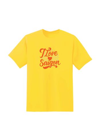  T-shirt Unisex / Áo thun in I LOVE SAIGON-03 