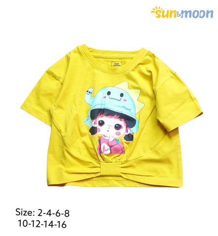 Áo thun cô gái Sun & Moon 