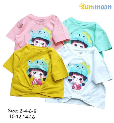  Áo thun cô gái Sun & Moon 