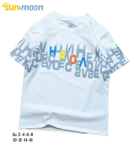  Áo thun bé trai tay ngắn in HSO 