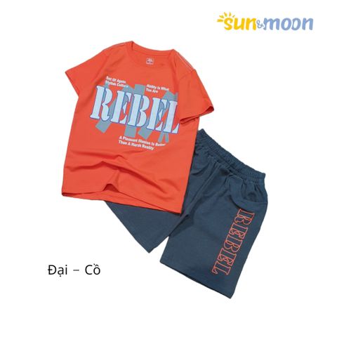  Bộ thun bé trai Sun & Moon in Rebel 