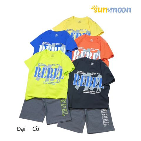  Bộ thun bé trai Sun & Moon in Rebel 