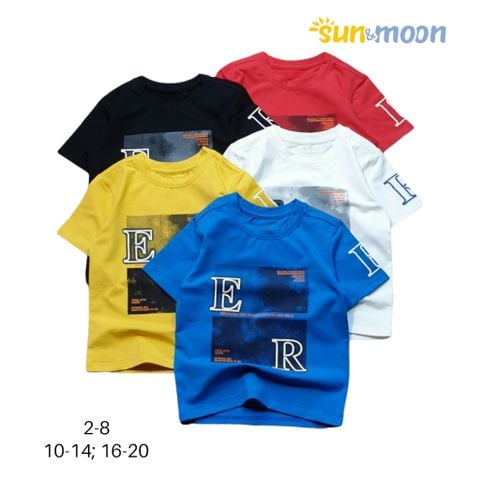  Áo thun bé trai Sun & Moon in E - R 