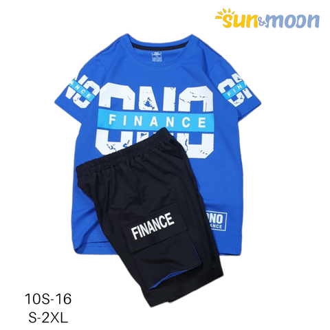  Bộ thun bé trai Sun & Moon in FINANCE 