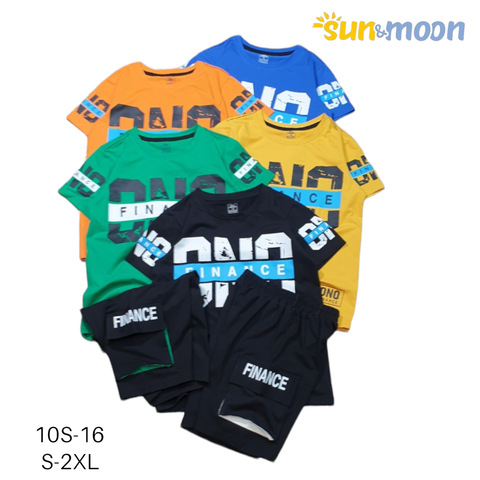  Bộ thun bé trai Sun & Moon in FINANCE 