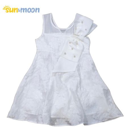  Đầm ren nơ vai Sun & Moon 