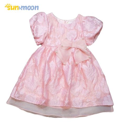  Đầm ren nơ eo Sun & Moon 