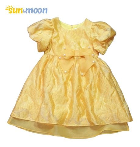  Đầm ren nơ eo Sun & Moon 