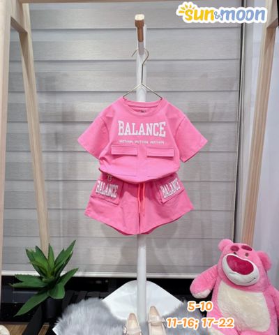  Bộ thun bé gái in Balance 