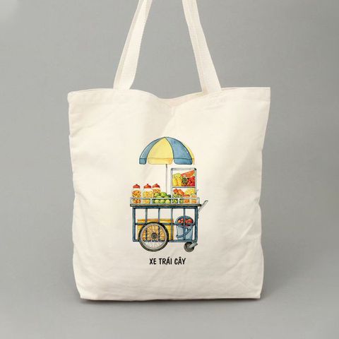  Túi Canvas Xe đẩy trái cây 