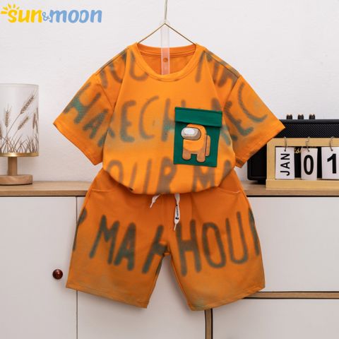  Bộ thun loang chữ Among Us 