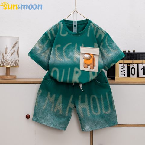  Bộ thun loang chữ Among Us 